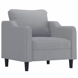 Poltrona Grigio Chiaro 60 cm in Tessutocod mxl 131205 - Vista aggiuntiva 2