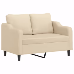 Divano a 2 Posti Crema 120 cm in Tessutocod mxl 85397 - Vista aggiuntiva 2