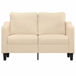 Divano a 2 Posti Crema 120 cm in Tessutocod mxl 85397 - Vista aggiuntiva 3