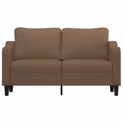 Divano a 2 Posti Marrone 140 cm in Tessutocod mxl 133335 - Vista aggiuntiva 3