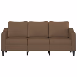 Divano a 3 Posti Marrone 180 cm in Tessutocod mxl 85401 - Vista aggiuntiva 3