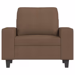 Poltrona Marrone 60 cm in Tessutocod mxl 109712 - Vista aggiuntiva 3