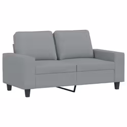 Divano a 2 Posti Grigio Chiaro 120 cm in Tessutocod mxl 133338 - Vista aggiuntiva 2