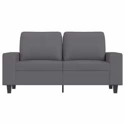 Divano a 2 Posti Grigio Scuro 120 cm in Tessutocod mxl 107732 - Vista aggiuntiva 3