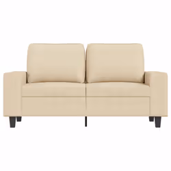 Divano a 2 Posti Crema 120 cm in Tessutocod mxl 85740 - Vista aggiuntiva 3