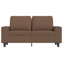 Divano a 2 Posti Marrone 120 cm in Tessutocod mxl 109707 - Vista aggiuntiva 3