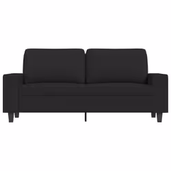 Divano a 2 Posti Nero 120 cm in Tessutocod mxl 131714 - Vista aggiuntiva 3