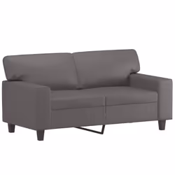 Divano a 2 Posti Grigio 120 cm in Similpellecod mxl 110043 - Vista aggiuntiva 2
