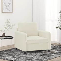 Poltrona Crema 60 cm Vellutocod mxl 134358