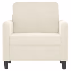 Poltrona Crema 60 cm Vellutocod mxl 134358 - Vista aggiuntiva 3