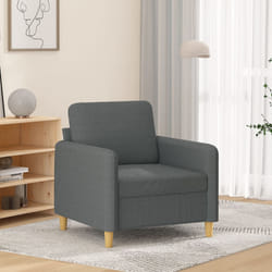 Poltrona Grigio Scuro 60 cm in Tessutocod mxl 107241