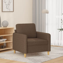 Vidaxl - Poltrona Marrone 60 cm in Tessuto 99768