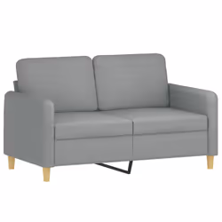 Divano a 2 Posti Grigio Chiaro 120 cm in Tessutocod mxl 131214 - Vista aggiuntiva 2
