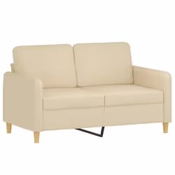 Divano a 2 Posti Crema 120 cm in Tessutocod mxl 133343 - Vista aggiuntiva 2