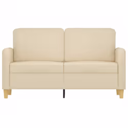 Divano a 2 Posti Crema 120 cm in Tessutocod mxl 133343 - Vista aggiuntiva 3