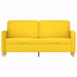 Divano a 2 Posti Giallo Chiaro 140 cm in Tessutocod mxl 85409 - Vista aggiuntiva 3