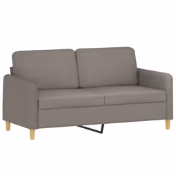 Divano a 2 Posti Tortora 140 cm in Tessutocod mxl 133344 - Vista aggiuntiva 2