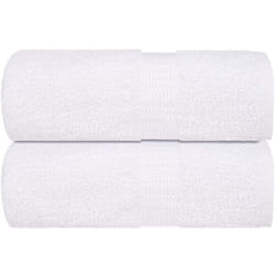Salviette 2 pz Bianche 15x21 cm 360 g/m² 100% Cotone Vidaxl 3185