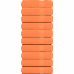 Colore: arancione Materiale: 100% cotone Dimensioni: 100 x 150 cm (L x L) 360 g/m² Certificato STANDARD 100 by OEKO-TEX Lavab ...