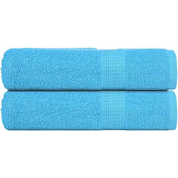 Vidaxl - Asciugamani 2 pz Turchesi 50x100 cm 360 g/m² 100% Cotone