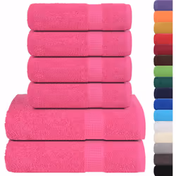 Questo set di asciugamani è ideale sia per uso domestico che commerciale. Materiale morbido e delicato sulla pelle: questi as ...