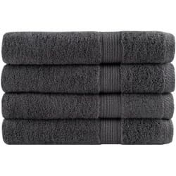 Asciugamani Ospiti solund 4 pz Antracite 100x200cm 600gsm Vidaxl 920812