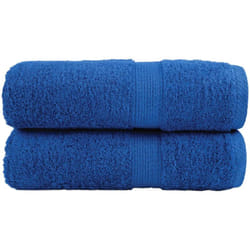 Salviette solund 2 pz Blu 30x30 cm 600gsm Vidaxl 355207
