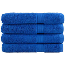 Vidaxl - Asciugamani per Sauna solund 4 pz Blu 80x200cm 600gsm 615395