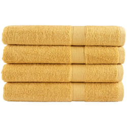 Vidaxl - Asciugamani per Sauna solund 4 pz Oro 80x200cm 600gsm 401983