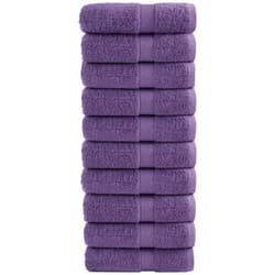 Vidaxl - Salviette Premium solund 10 pz Viola 30x30 cm 600 g/m²