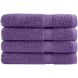 Asciugamani per Sauna solund 4 pz Viola 80x200 cm 600 g/m² Vidaxl 917661