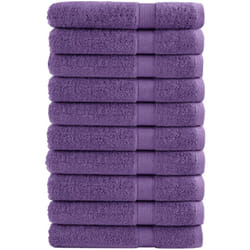 Asciugamani per Sauna solund 10 pz Viola 80x200cm 600 g/m² Vidaxl 160533