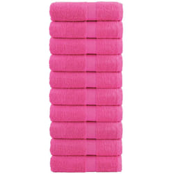 Vidaxl - Salviette Premium solund 10 pz Rosa 30x30 cm 600 g/m²
