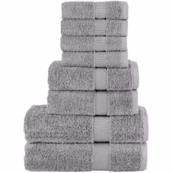 Questo set di asciugamani è ideale sia per uso domestico che commerciale. Materiale super morbido e di alta qualità: questi a ...