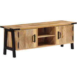 Vidaxl - Mobile Porta tv 110x35x40 cm in Legno Massello di Mango