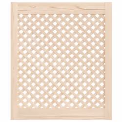 Ante con Design a Reticolo 2 pz 59,5x69 cm in Legno di Pinocod mxl 83897 - Vista aggiuntiva 3