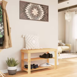 Tenete le vostre scarpe in ordine per creare un ambiente ordinato con questa elegante scarpiera! Materiale durevole: Il bambù ...