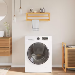 Ottimizzate lo spazio nel vostro bagno aggiungendo un tocco elegante con questo portasciugamani! Materiale durevole: Il bambù ...