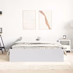 vidaXL Giroletto in Bianco 120x200 cm - Vista aggiuntiva 3