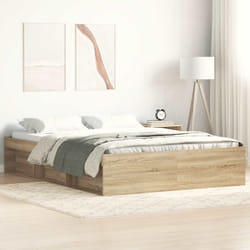 vidaXL Giroletto Rovere Sonoma 120x200 cm