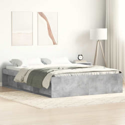 vidaXL Giroletto Grigio Cemento 120x200 cm