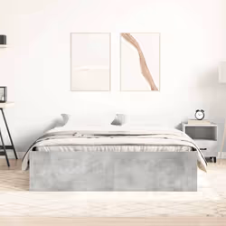vidaXL Giroletto Grigio Cemento 140x200 cm - Vista aggiuntiva 3