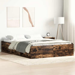 vidaXL Giroletto Rovere Fumo 140x200 cm
