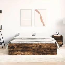 vidaXL Giroletto Rovere Fumo 140x200 cm - Vista aggiuntiva 3