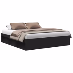 vidaXL Giroletto Nero 180x200 cm Super King - Vista aggiuntiva 2