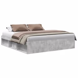 vidaXL Giroletto Grigio Cemento 180x200 cm Super King - Vista aggiuntiva 2
