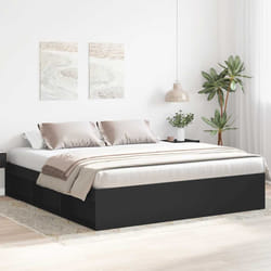 vidaXL Giroletto Nero 200x200 cm