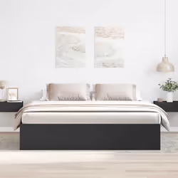 vidaXL Giroletto Nero 200x200 cm - Vista aggiuntiva 3