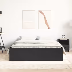 vidaXL Giroletto Nero 120x190 cm Small Double - Vista aggiuntiva 3