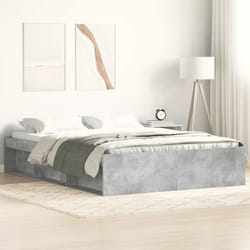 vidaXL Giroletto Grigio Cemento 140x190 cm
